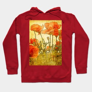 Bright poppy Hoodie